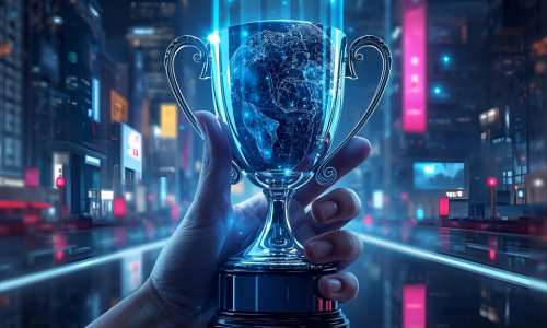 Troféu representando o aumento de vendas com o ZazMax CRM para WhatsApp